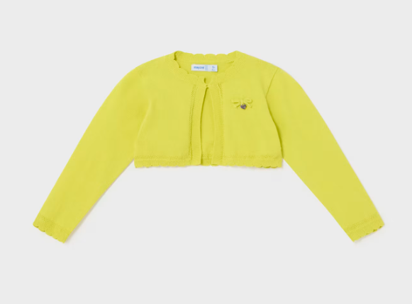 Mayoral bolero fete tricotat 12-36 luni Citron