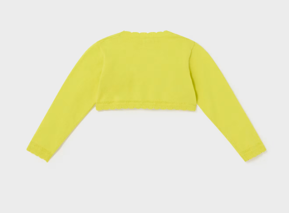 Mayoral bolero fete tricotat 12-36 luni Citron Imagine secundară a produsului