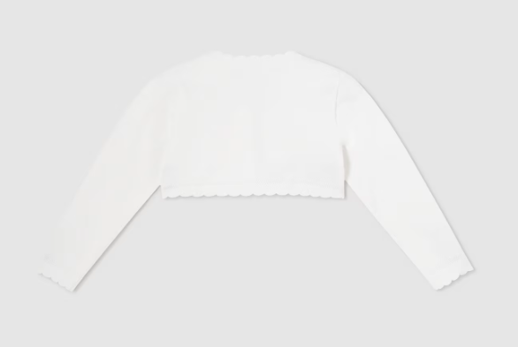 Mayoral bolero fete tricotat 12-36 luni Off-white