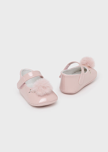 Mayoral botosei fete balerini cu pompon 15-19 Blush