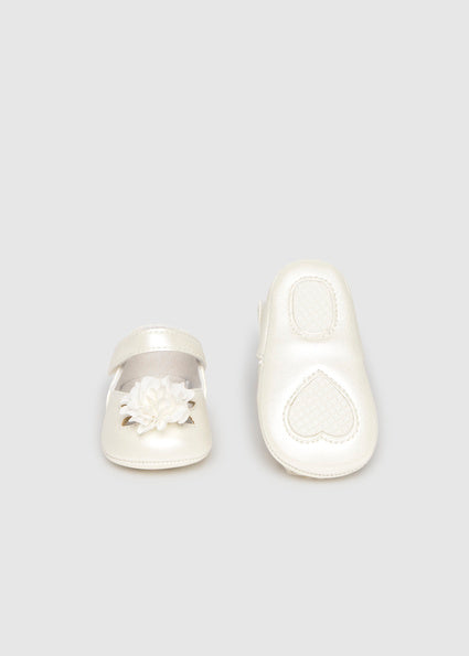 Mayoral botosei fete elegante cu floare 0-12 luni Alb Imagine principală a produsului