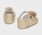 Mayoral botosei fete elegante cu floare 0-18 luni Champan