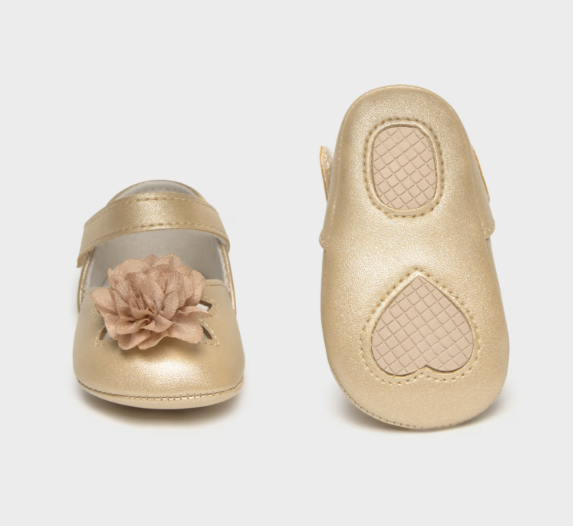 Mayoral botosei fete elegante cu floare 0-18 luni Champan