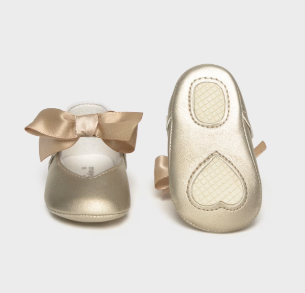 Mayoral botosei fete elegante cu fundita 0-18 luni Champan Imagine principală a produsului