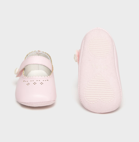 Mayoral botosei fete elegante cu perforatii dragute 0-18 luni Roz Baby Imagine principală a produsului