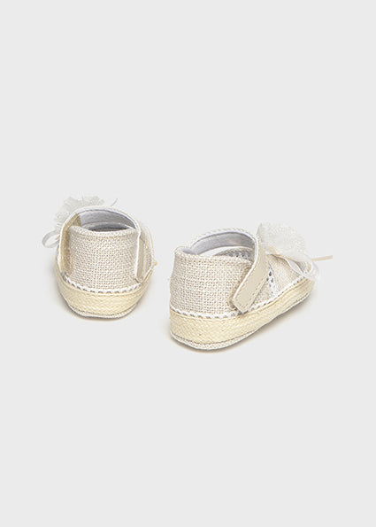 Mayoral botosei fete elegante din tesatura cu floare 0-18 luni Grau