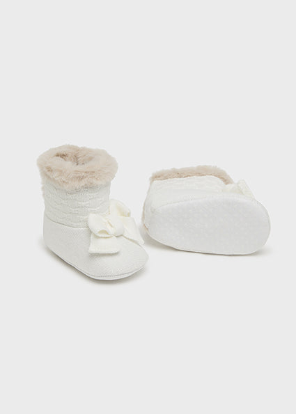 Mayoral botosei fete ghete tricot cu blanita 15-19 Off-white Imagine principală a produsului