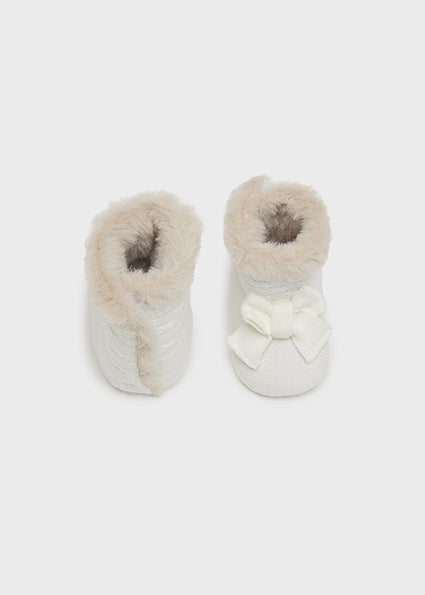 Mayoral botosei fete ghete tricot cu blanita 15-19 Off-white