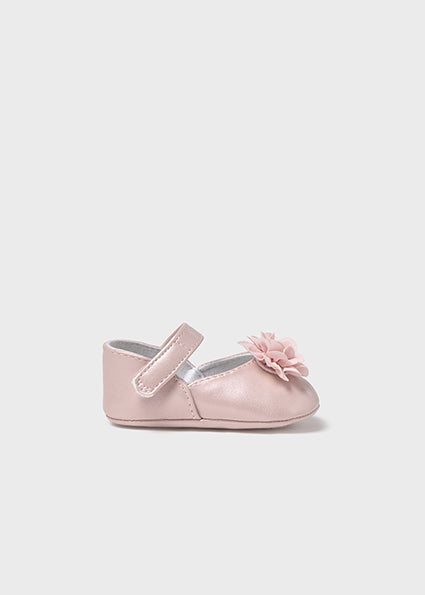Mayoral botosei fete tip balerini cu floare 15-18 Roz baby