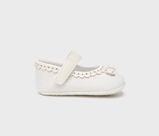 Mayoral botosei fete tip balerini textura 15-18 Off-white