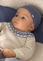Mayoral caciula baieti tricot bumbac BCI 0-18 luni