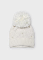 Mayoral caciula fete 4-12 ani Off-white