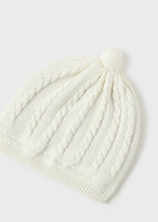 Mayoral caciula tricot unisex 0-18 luni Off-white