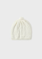 Mayoral caciula tricot unisex 0-18 luni Off-white