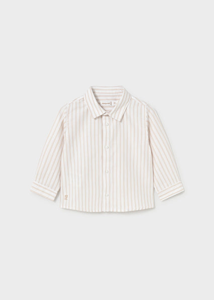 Mayoral camasa baieti basic 12-48 luni Biscuit