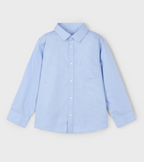 Mayoral camasa baieti basic 5-10 ani Sky blue stripes