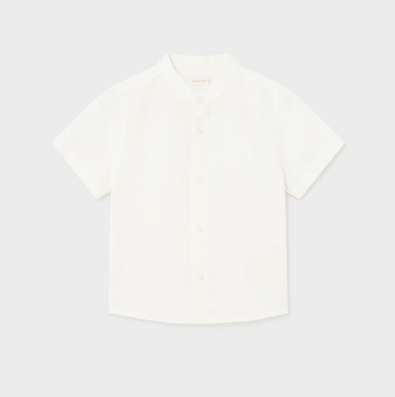 Mayoral camasa baieti cu guler tunica 12-36 luni Off-white Imagine principală a produsului