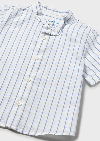 Mayoral camasa baieti cu in si guler 12-48 Albastru ocean