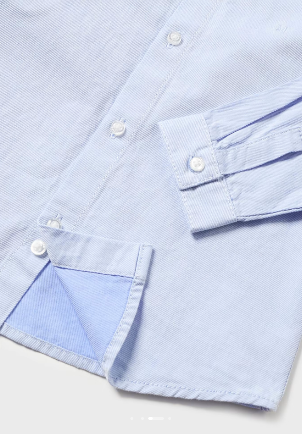 Mayoral camasa baieti cu maneca lunga Better Cotton 12-36 luni