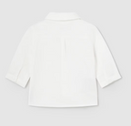 Mayoral camasa baieti cu papion 0-18 luni Off-white