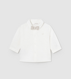 Mayoral camasa baieti cu papion 0-18 luni Off-white