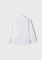 Mayoral camasa baieti cu maneca lunga 4-10 ani Alb