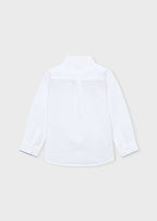 Mayoral camasa baieti cu maneca lunga 5-10 ani Alb