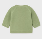 Mayoral cardigan baieti Better Cotton 0-18 luni Eucalipt