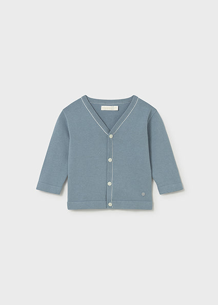 Mayoral cardigan baieti cu guler si nasturi 6-48 Jad