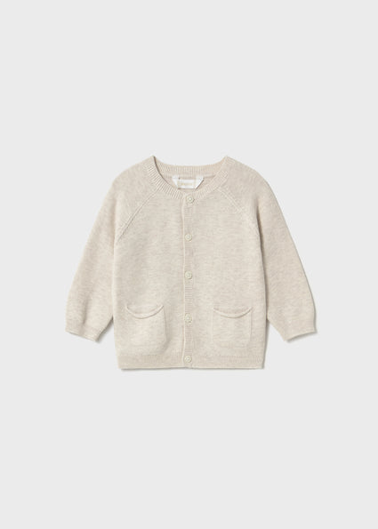 Mayoral cardigan baieti din tricot cu buzunare 12-48 luni Oats vigore