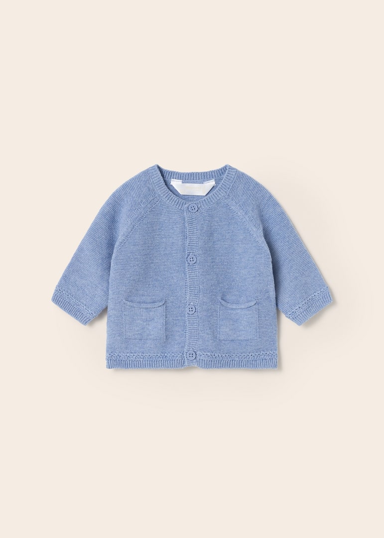 Mayoral cardigan baieti tricot 0-18 luni, Azure Imagine principală a produsului