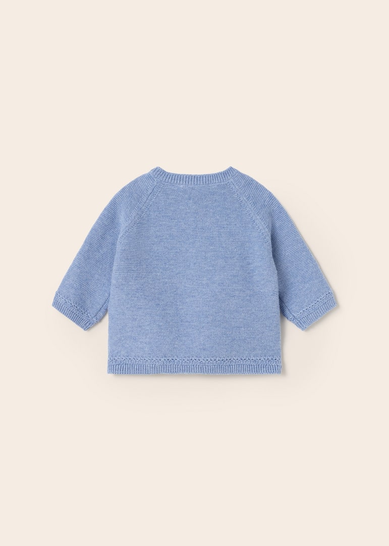 Mayoral cardigan baieti tricot 0-18 luni, Azure Imagine secundară a produsului