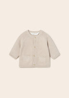 Mayoral cardigan baieti tricot 0-18 luni, Mix bej