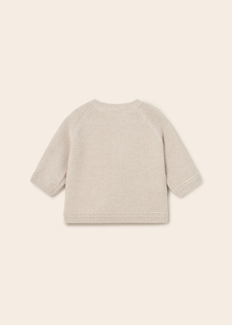 Mayoral cardigan baieti tricot 0-18 luni, Mix bej Imagine secundară a produsului