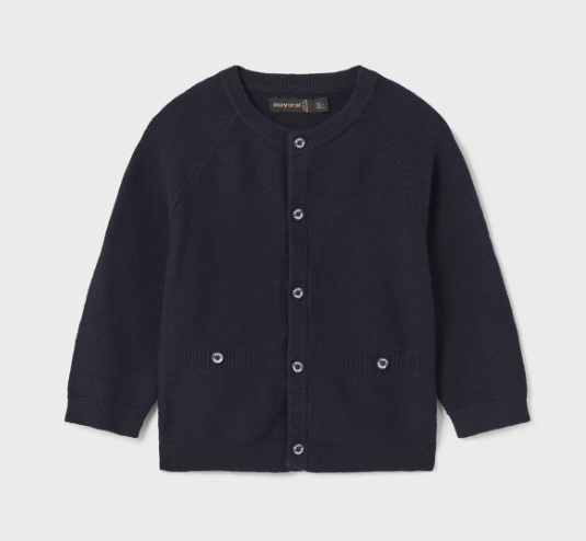 Mayoral cardigan baieti tricot 12-36 luni, Navy blue Imagine principală a produsului
