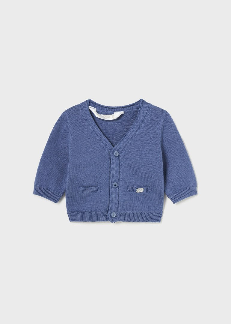Mayoral cardigan baieti tricot din bumbac 0-18 luni, Imperial