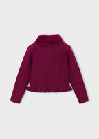 Mayoral cardigan fete cu blanita 5-10 ani Framboise