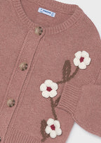 Mayoral cardigan fete cu flori 5-10 ani Cuartz vigoré