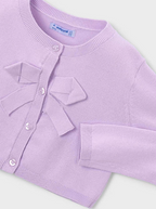 Mayoral cardigan fete cu funda mare aplicata 5-10 ani Mov