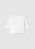 Mayoral cardigan fete din tricot 0-18 luni Alb