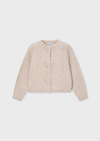 Mayoral cardigan fete din tricot cu fundite 2-10 ani Semilla