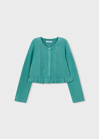 Mayoral cardigan fete tricot 5-10 ani Menta Imagine principală a produsului