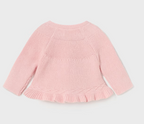 Mayoral cardigan fete tricot cu fundita 0-18 luni Roz baby
