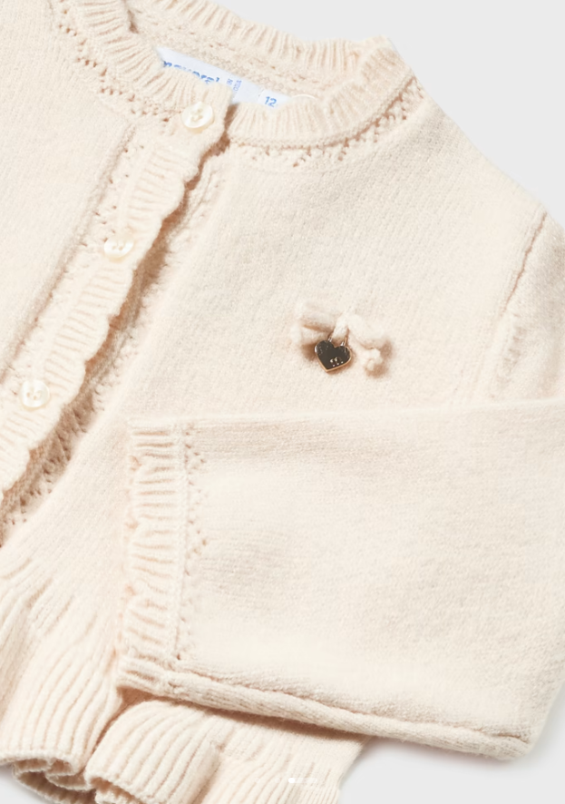 Mayoral cardigan fete tricot cu volanas 6-36 luni