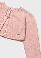 Mayoral cardigan fete din tricot cu guler rotund 12-48 luni Blossom