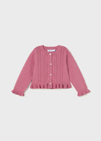 Mayoral cardigan fete12-36 luni, Blush