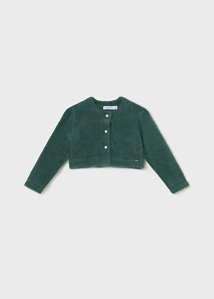 Mayoral cardigan fetite tricot efect blanita 12-36 luni Glass