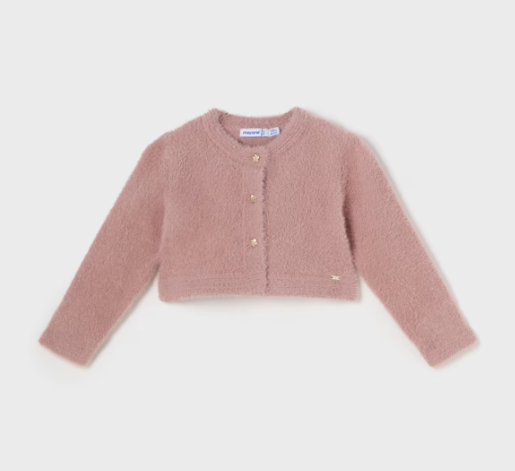Mayoral cardigan fetite tricot efect blanita 12-36 luni Makeup