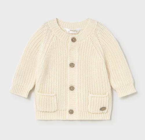 Mayoral cardigan unisex din tricot 0-18 luni Ceramica