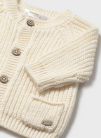 Mayoral cardigan unisex din tricot 0-18 luni Ceramica